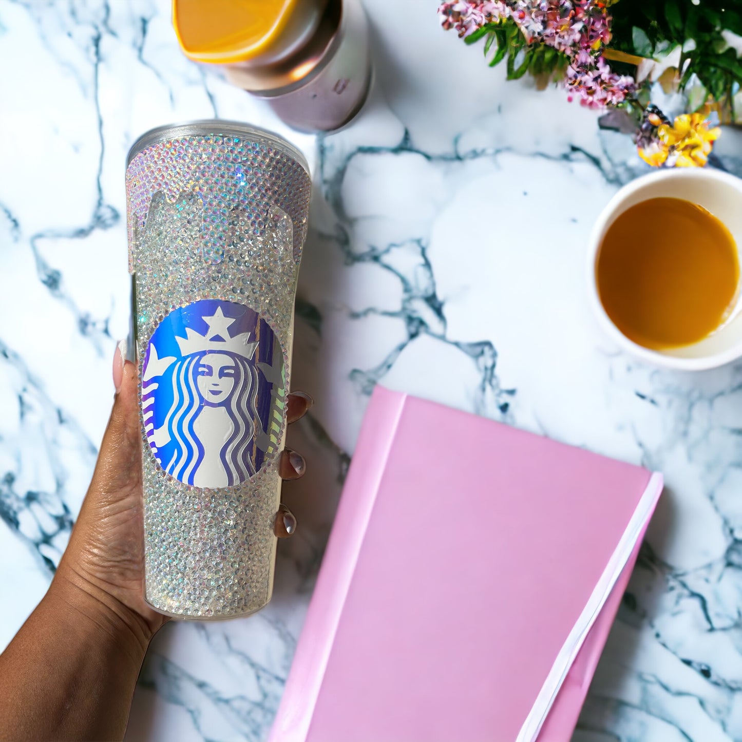 Starbucks Rhinestone Tumbler