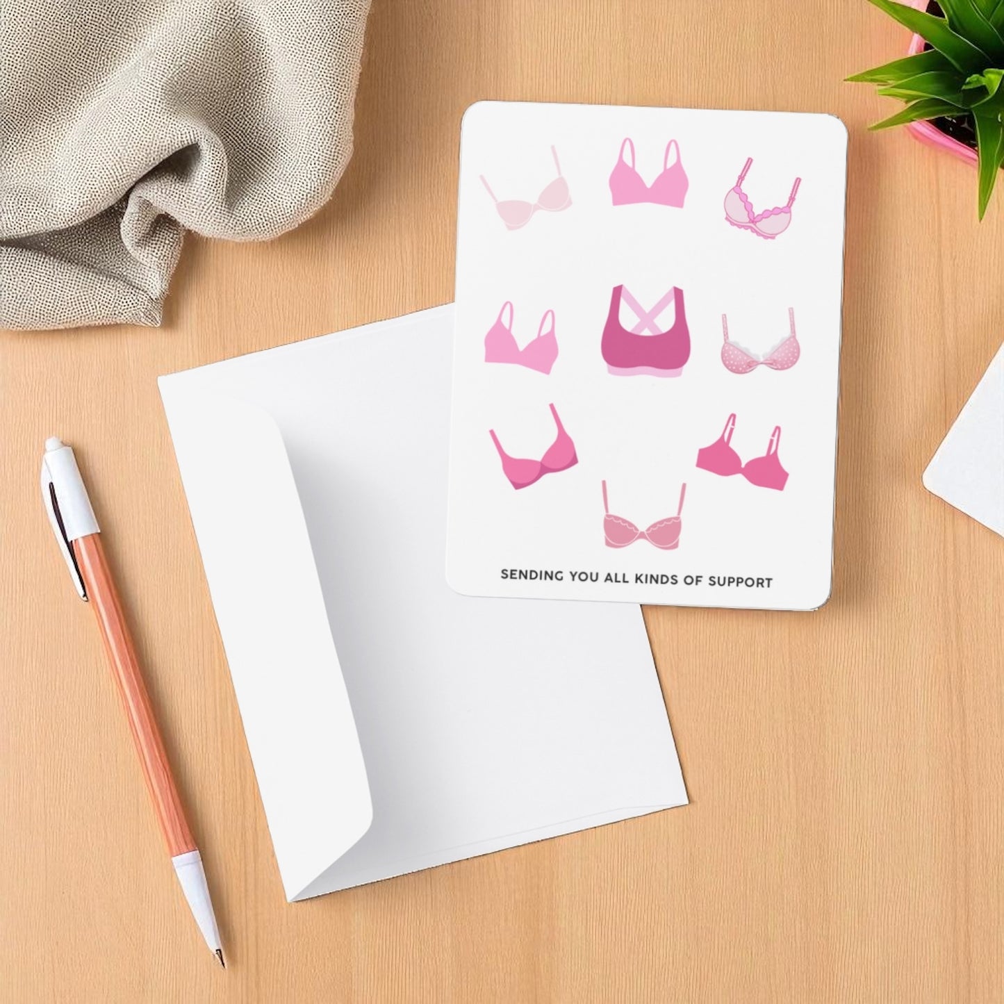 Sending You All Kinds of Support Greeting Card