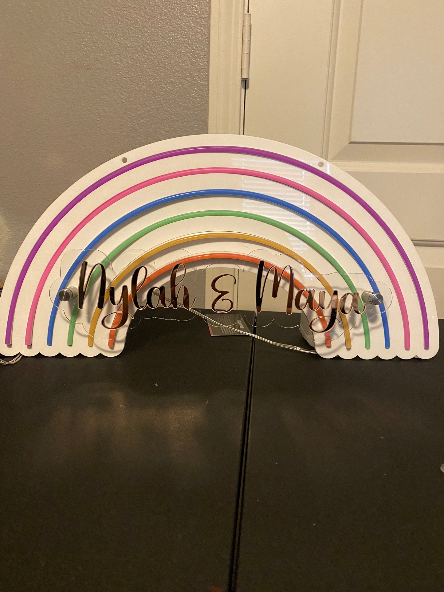 Neon Rainbow Sign