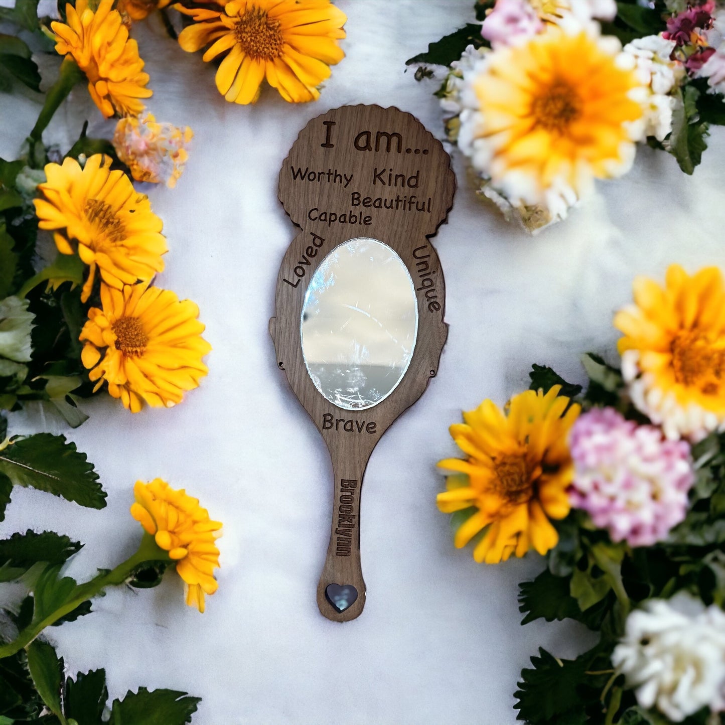 Affirmation Mirror - One Puff Girl